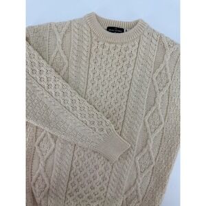 The Irish Store Cream Cable Knit Sweater